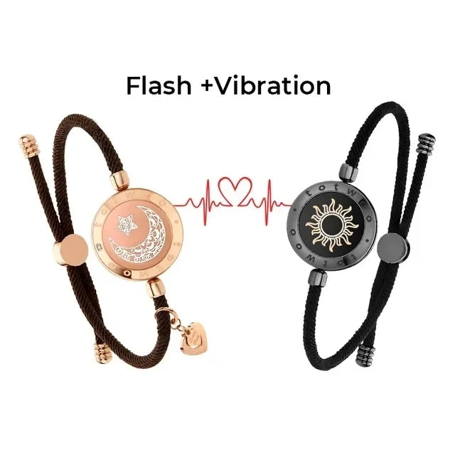 totwoo Couples Bracelets: Touch Light
