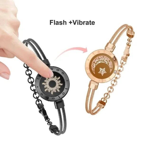 totwoo Couples Bracelets: Touch Light